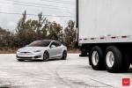 Tesla Model S on Vossen Wheels (HF-1) 2018 года